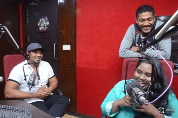 Manchu Manoj at Redfm For Okkadu Migiladu Movie Promotions